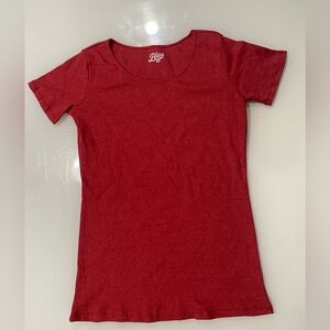 Blue 84 Women's Rich Red Short Sleeve Tee